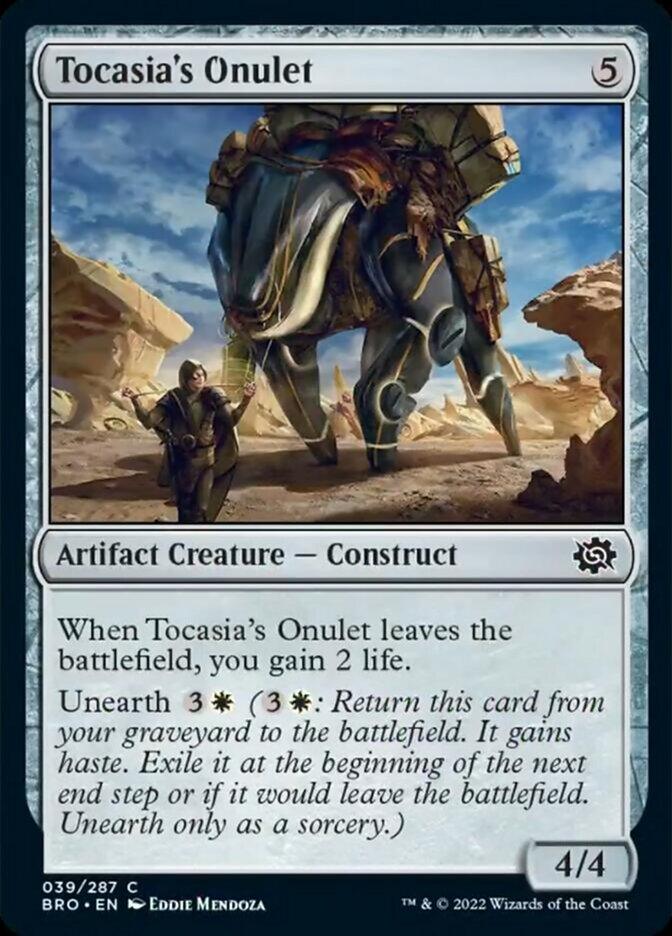 Tocasia's Onulet [The Brothers' War] - POKÉ JEUX