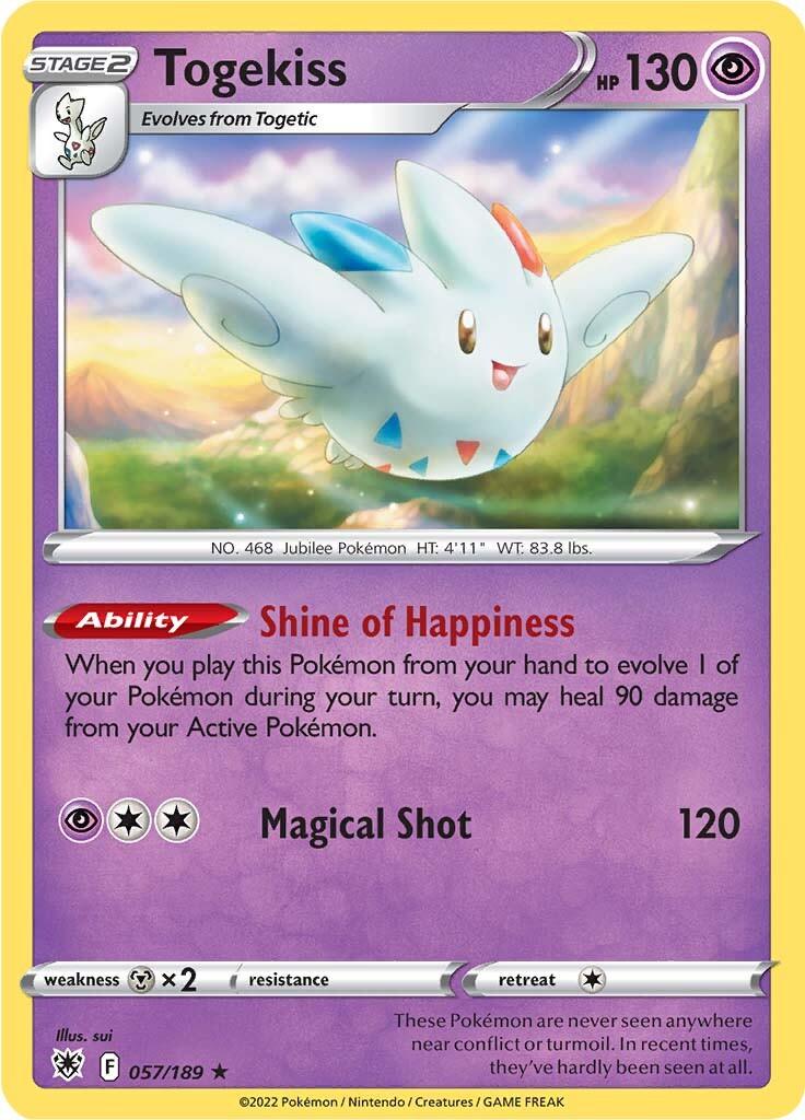 Togekiss (057/189) [Sword & Shield: Astral Radiance] - POKÉ JEUX