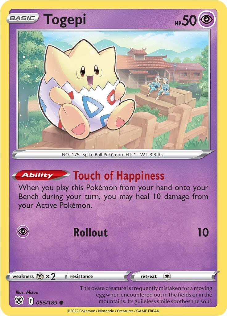 Togepi (055/189) [Sword & Shield: Astral Radiance] - POKÉ JEUX