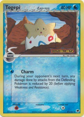 Togepi (41/101) (Delta Species) (Stamped) [EX: Dragon Frontiers] - POKÉ JEUX