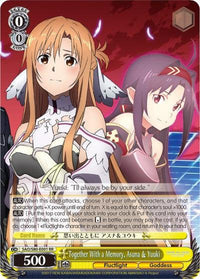 Together With a Memory, Asuna & Yuuki (SAO/S80-E001 RR) [Sword Art Online -Alicization- Vol.2] - POKÉ JEUX