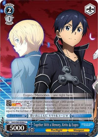 Together With a Memory, Kirito & Eugeo (SAO/S80-E094 C) [Sword Art Online -Alicization- Vol.2] - POKÉ JEUX