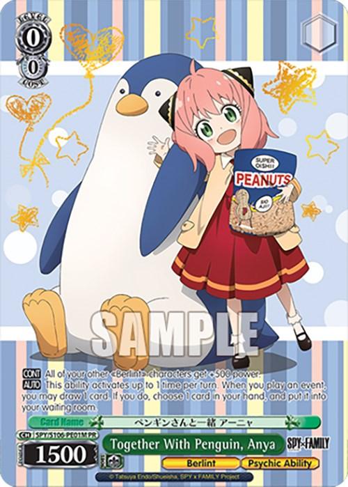 Together With Penguin, Anya (SPY/S106-PE01M PR) [SPY x FAMILY] - POKÉ JEUX