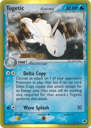 Togetic (11/101) (Delta Species) (Stamped) [EX: Dragon Frontiers] - POKÉ JEUX