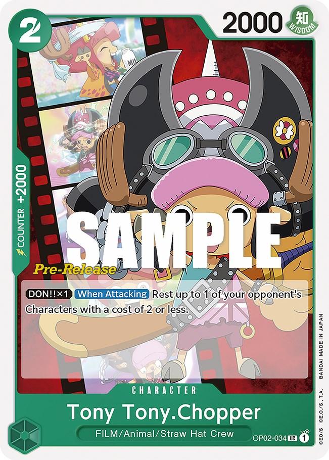 Tony Tony.Chopper [Paramount War Pre-Release Cards] - POKÉ JEUX