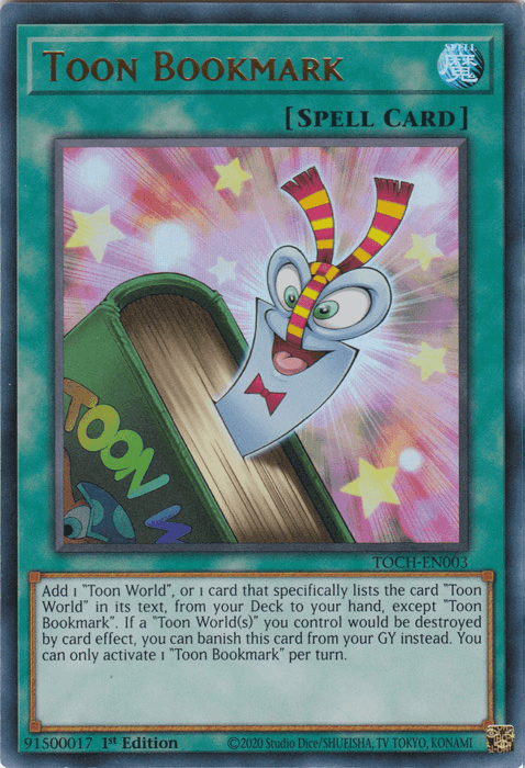 Toon Bookmark [TOCH-EN003] Ultra Rare - POKÉ JEUX