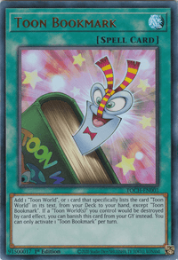 Toon Bookmark [TOCH-EN003] Ultra Rare - POKÉ JEUX