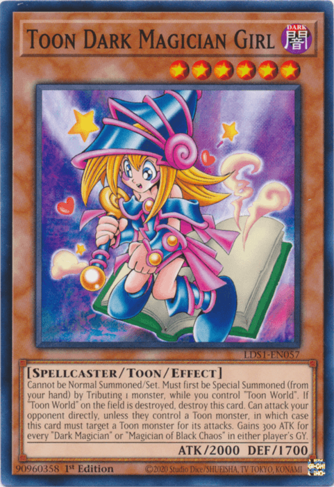 Toon Dark Magician Girl [LDS1-EN057] Common - POKÉ JEUX