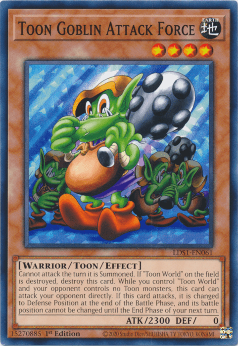 Toon Goblin Attack Force [LDS1-EN061] Common - POKÉ JEUX