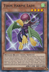 Toon Harpie Lady [TOCH-EN002] Super Rare - POKÉ JEUX