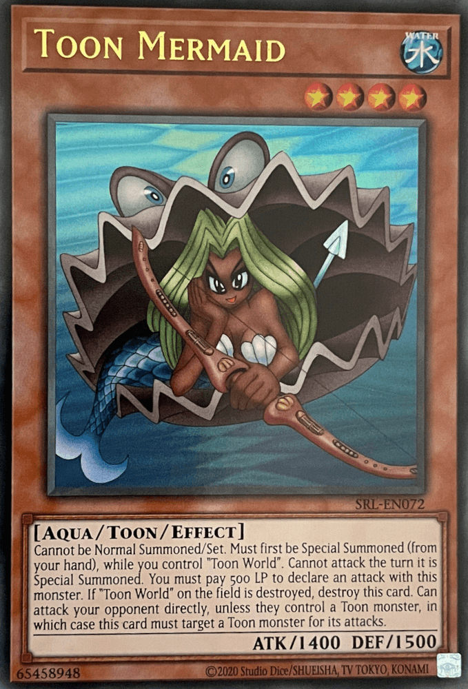 Toon Mermaid (25th Anniversary) [SRL-EN072] Ultra Rare - POKÉ JEUX