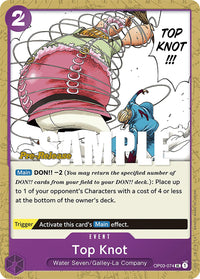 Top Knot [Pillars of Strength Pre-Release Cards] - POKÉ JEUX