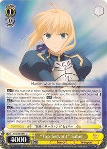 "Top Servant" Saber (FS/S36-E013 U) [Fate/Stay Night [Unlimited Blade Works] Vol. II] - POKÉ JEUX