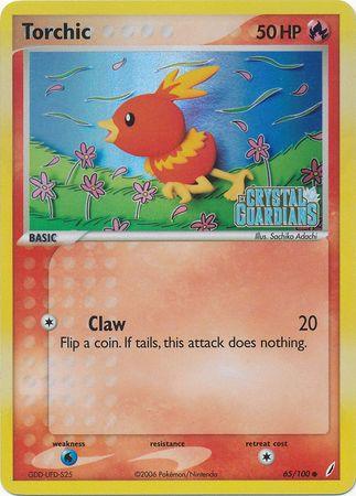 Torchic (65/100) (Stamped) [EX: Crystal Guardians] - POKÉ JEUX