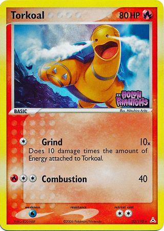 Torkoal (33/110) (Stamped) [EX: Holon Phantoms] - POKÉ JEUX