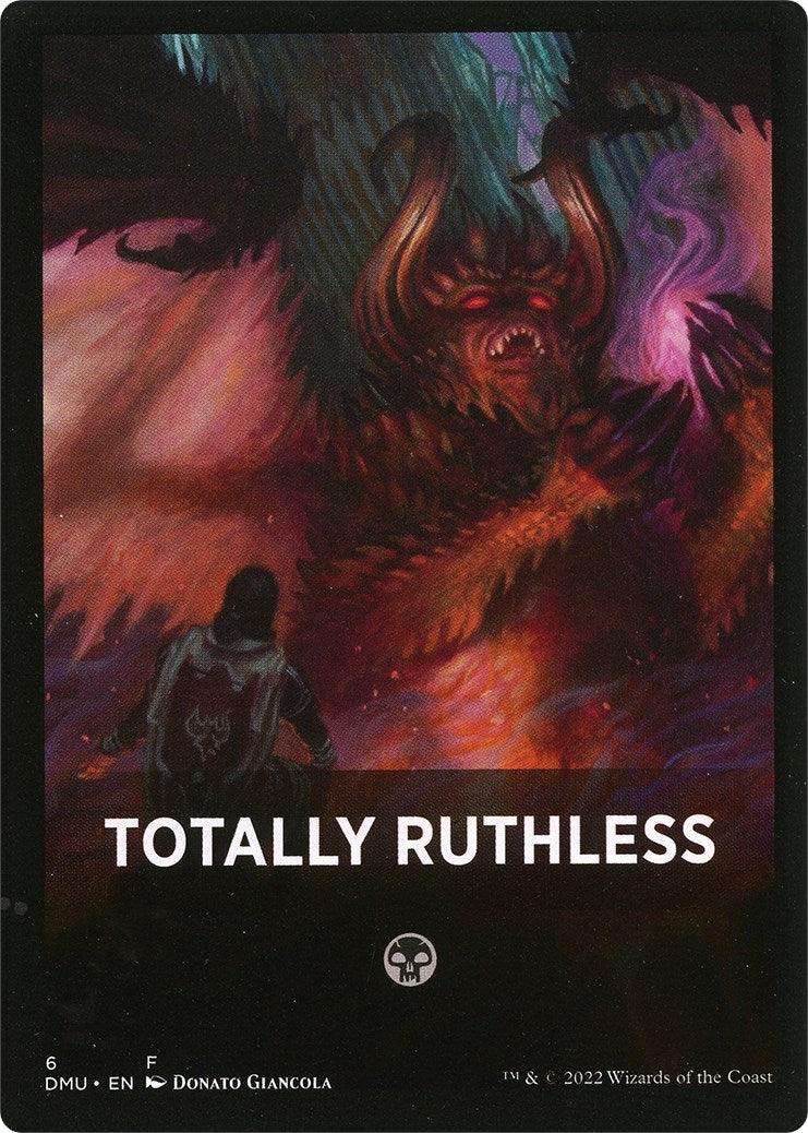 Totally Ruthless Theme Card [Dominaria United Tokens] - POKÉ JEUX