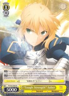 "Tough Strength" Saber (FS/S36-E007 R) [Fate/Stay Night [Unlimited Blade Works] Vol. II] - POKÉ JEUX