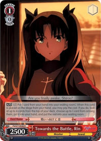 Towards the Battle, Rin (FS/S77-E046 R) [Fate/Stay Night [Heaven's Feel] Vol.2] - POKÉ JEUX