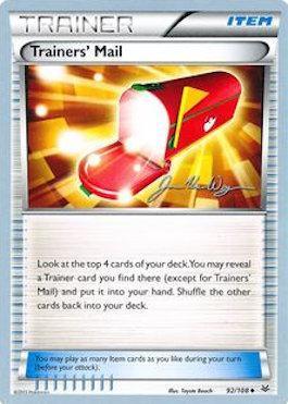 Trainers' Mail (92/108) (HonorStoise - Jacob Van Wagner) [World Championships 2015] - POKÉ JEUX