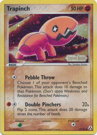 Trapinch (67/92) (Stamped) [EX: Legend Maker] - POKÉ JEUX