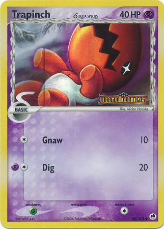 Trapinch (68/101) (Delta Species) (Stamped) [EX: Dragon Frontiers] - POKÉ JEUX