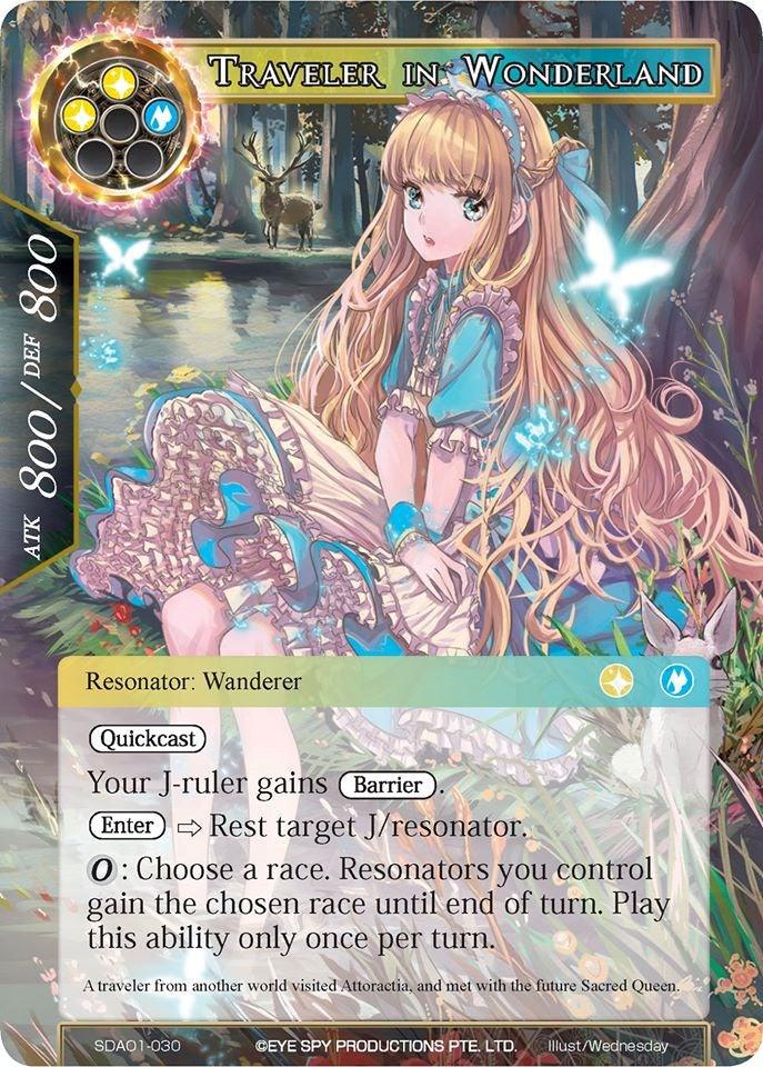 Traveler in Wonderland (SDAO1-030) [Alice Origin Starter Deck] - POKÉ JEUX