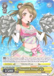 "Treasured Things" u's (LL/W36-TE04cR RRR) [Love Live! School idol festival] - POKÉ JEUX