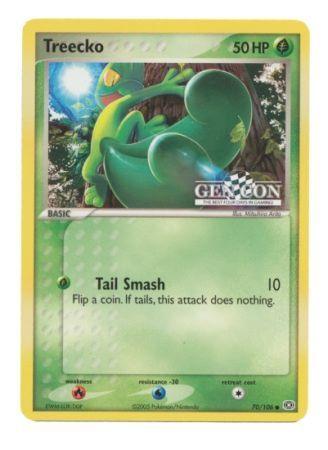 Treecko (70/106) (Gen Con The Best Four Days in Gaming Promo) [EX: Emerald] - POKÉ JEUX