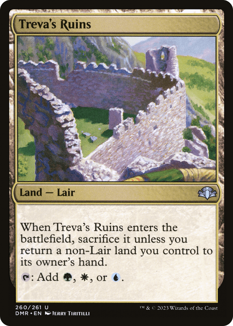 Treva's Ruins [Dominaria Remastered] - POKÉ JEUX