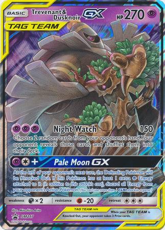 Trevenant & Dusknoir GX (SM217) (Jumbo Card) [Sun & Moon: Black Star Promos] - POKÉ JEUX