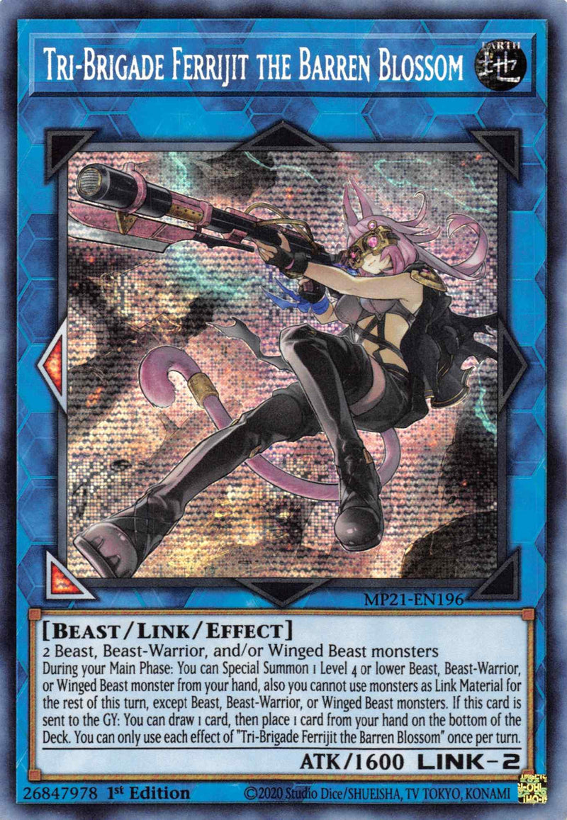 Tri-Brigade Ferrijit the Barren Blossom [MP21-EN196] Prismatic Secret Rare - POKÉ JEUX