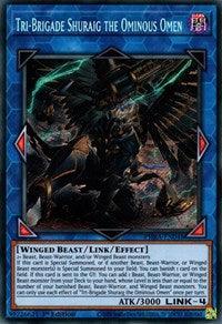 Tri-Brigade Shuraig the Ominous Omen [PHRA-EN048] Secret Rare - POKÉ JEUX