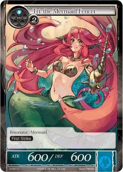 Tri, the Mermaid Fencer (3-057) [The Shaft of Light of Valhalla] - POKÉ JEUX