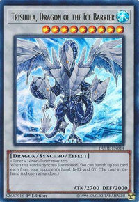 Trishula, Dragon of the Ice Barrier [DUDE-EN014] Ultra Rare - POKÉ JEUX