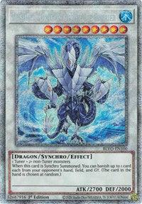 Trishula, Dragon of the Ice Barrier (Starlight Rare) [BLVO-EN100] Starlight Rare - POKÉ JEUX