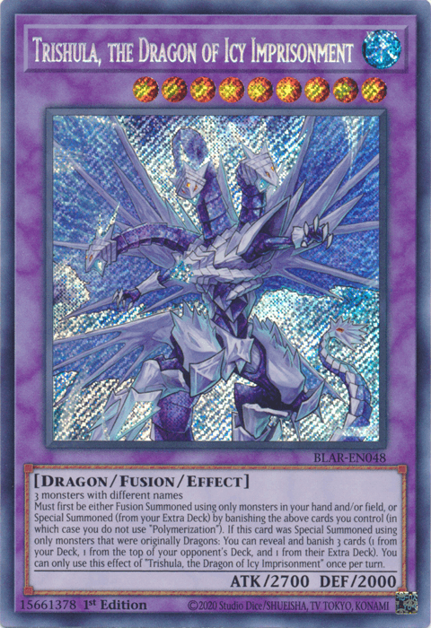 Trishula, the Dragon of Icy Imprisonment [BLAR-EN048] Secret Rare - POKÉ JEUX