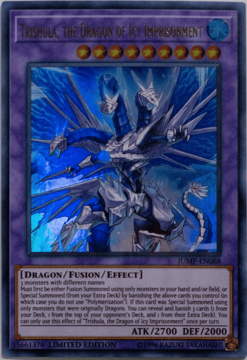 Trishula, the Dragon of Icy Imprisonment [JUMP-EN088] Ultra Rare - POKÉ JEUX