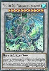 Trishula, Zero Dragon of the Ice Barrier [SDFC-EN041] Ultra Rare - POKÉ JEUX