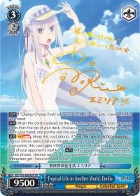 Tropical Life in Another World, Emilia (RZ/S55-E059SP SP) [Re:ZERO Vol.2] - POKÉ JEUX