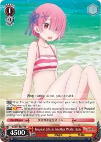 Tropical Life in Another World, Ram (RZ/S55-E027 RR) [Re:ZERO Vol.2] - POKÉ JEUX