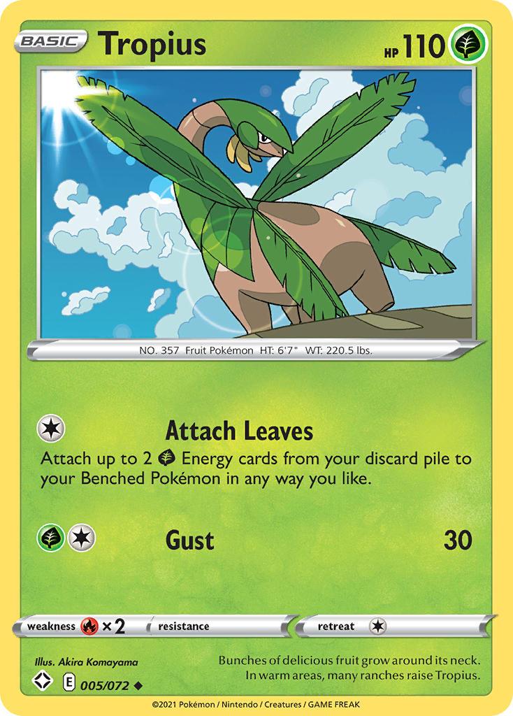 Tropius (005/072) [Sword & Shield: Shining Fates] - POKÉ JEUX