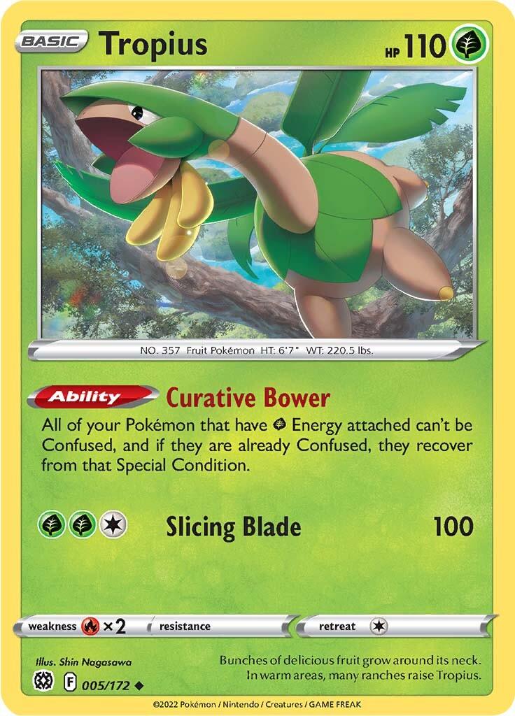 Tropius (005/172) [Sword & Shield: Brilliant Stars] - POKÉ JEUX