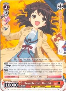 Trouble Girl, Haruhi (SY/W08-TE08 TD) [The Melancholy of Haruhi Suzumiya] - POKÉ JEUX