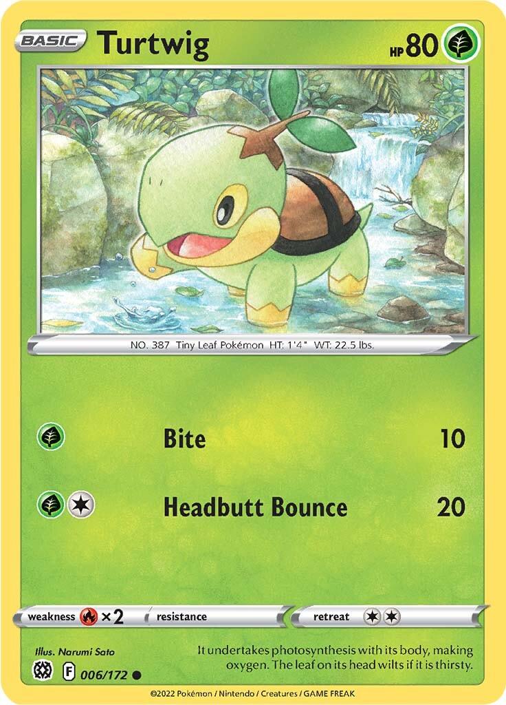 Turtwig (006/172) [Sword & Shield: Brilliant Stars] - POKÉ JEUX