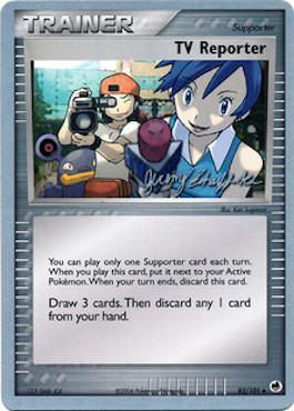 TV Reporter (82/101) (Rambolt - Jeremy Scharff-Kim) [World Championships 2007] - POKÉ JEUX