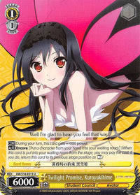 Twilight Promise, Kuroyukihime (AW/S18-E013 U) [Accel World] - POKÉ JEUX