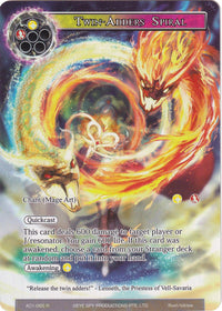 Twin-Adders Spiral (Full Art) (AO1-065) [Alice Origin] - POKÉ JEUX