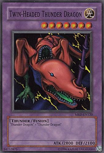 Twin-Headed Thunder Dragon [MRD-EN120] Super Rare - POKÉ JEUX