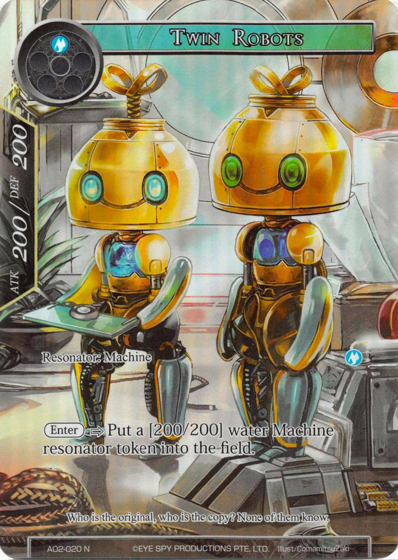 Twin Robots (Full Art) (AO2-020) [Alice Origin II] - POKÉ JEUX