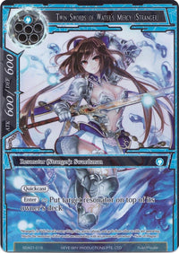 Twin Swords of Water's Mercy (Stranger) (Full Art) (SDAO1-015) [Alice Origin Starter Deck] - POKÉ JEUX